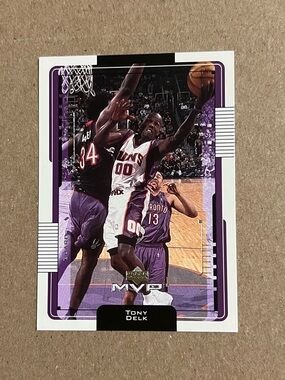 2001-02 Upper Deck MVP #131 Tony Delk Phoenix Suns Basketball Card